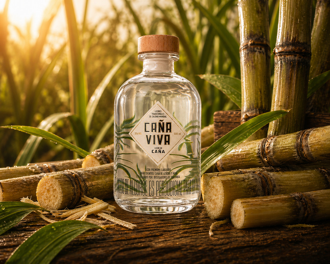 Licor de Caña Caña Viva 500ml